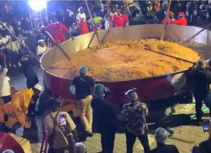 Hilda Baci Sets New Guinness World Record for Largest Pot of Jollof Rice